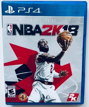 NBA 2K18, Б/У, английская версия - диск для PlayStation 4