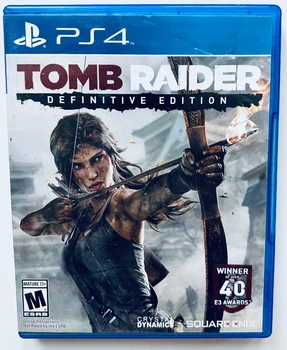 Tomb Raider Definitive Edition, Б/У, английская версия - диск для PlayStation 4