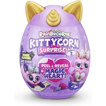 Мягкая игрушка Rainbocorns сюрприз H серия 2 Kittycorn Surprise