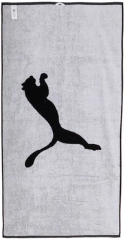 Полотенце Puma спортивное 70x140 см Team Towel Large черный Унисекс (054552-01) (4067978373747)