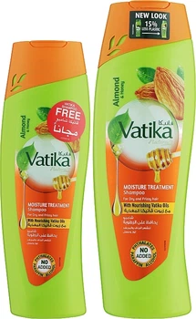 Набор для волос - Dabur Vatika Naturals Nourish & Protect Shampoo (sh/400ml + sh/200ml) (1351254-9977657)
