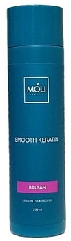 Бальзам безсульфатный с кератином и протеинами шелка - Moli Cosmetics Smooth Keratin 1000ml (1188691-1930848641-2)