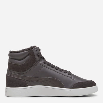 Zimowe trzewiki męskie ocieplane Puma Shuffle Mid Fur 38760903 44 (10UK) Ciemnobrązowe (4099683270165)