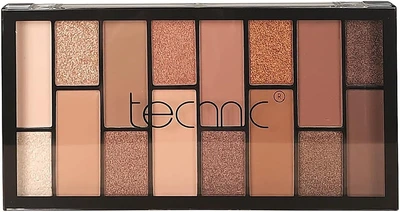 Палетка теней для век - Technic Cosmetics Pressed Pigment Eyeshadow Palette Exposed 29.6g (29.6g) (1258316-192600)