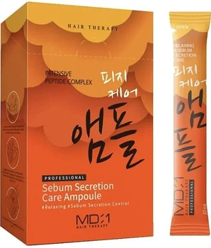 Филлер для волос против перхоти - Med B MD:1 Intensive Peptide Complex Sebum Secretion Care Ampoule 10ml (1310028-197145)