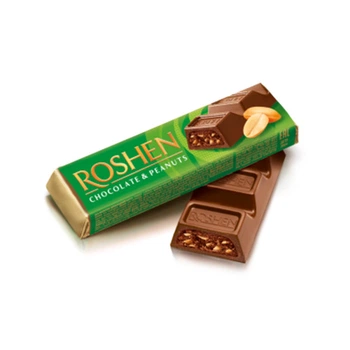 Батончик шоколадний Roshen з арахісовою начинкою 38 г (632259)