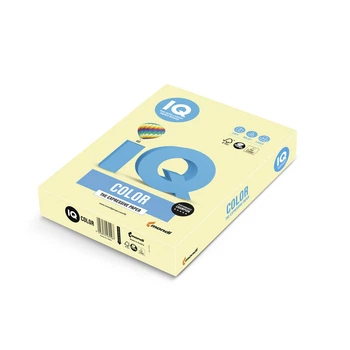 Папір кольоровий IQ Color A4 160 г/м2 250 аркушів Жовтий YE23/A4/160/IQ офісний