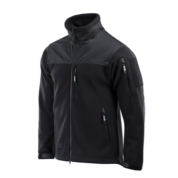 Тактична армійська куртка M-Tac Alpha Microfleece Gen.II Black чорний L