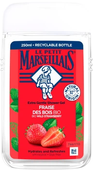 Гель для душу Le Petit Marseillais БІО Дика полуниця 250 мл (3574661296166/3574661714783)