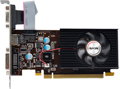 Karta graficzna AFOX PCI-Ex GeForce G210 512MB GDDR3 (64bit) (550/1600) (DVI-D, VGA, HDMI) (AF210-512D3L3-V2)