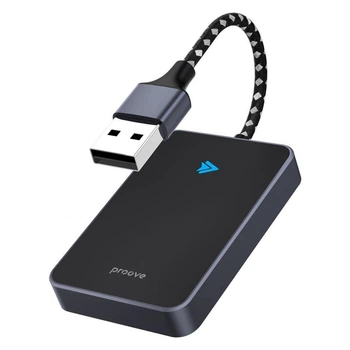 Автомобильный Bluetooth Беспроводной адаптер Proove AA-01 Wireless Car Adapter USB/Type-C OTA Android Auto