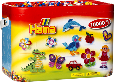 Набір для термомозаїки Hama Midi Beads 10000 шт (0028178202668)