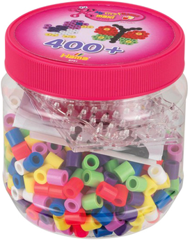 Zestaw mozaiki termicznej Hama Maxi beads 400 szt + 2 płytki (0028178087913)