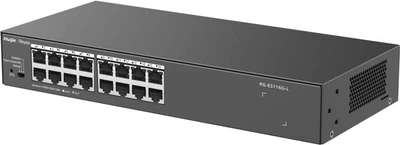 16-портовий гігабітний некерований комутатор Ruijie Reyee RG-ES116G-L