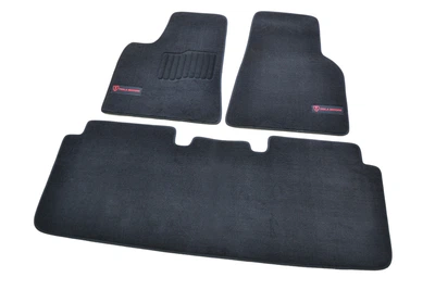 Коврики в салон (ворсовые) Tesla Model S 2012-, Premium, черные, AVTM BLCLX2203