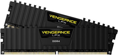 Оперативна пам'ять Corsair DDR4-2133 32768MB PC4-17000 (Kit of 2x16384) Vengeance LPX Black (CMK32GX4M2A2133C13)