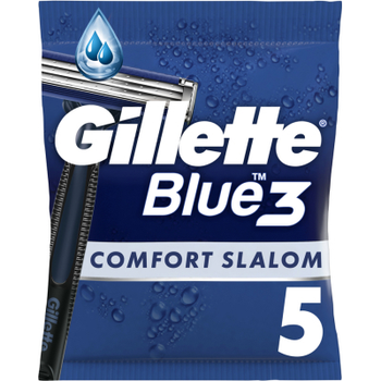 Брита Gillette Blue 3 Comfort Slalom 5 шт. (8006540808689)