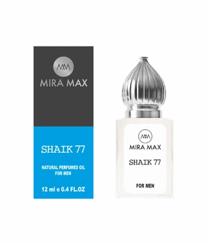 Мужские масляные духи Шейх 77 SHAIK 77 Mira Max 12 мл