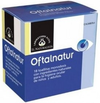 Офтальмологічні серветки El Naturalista Oftalnatur 15 шт (8410914340017)
