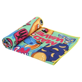 Многофункциональное спортивное полотенце Mad Swim Lama 076103116 размер 80х40см Mint-Multicolor