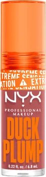 Высокопигментированный блеск-плампер для губ NYX Professional Makeup Duck Plump 03 Nude Swings 6.8 мл (800897250256)