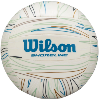 М'яч для пляжного волейболу Wilson Shoreline Eco VB OF (97512656726)