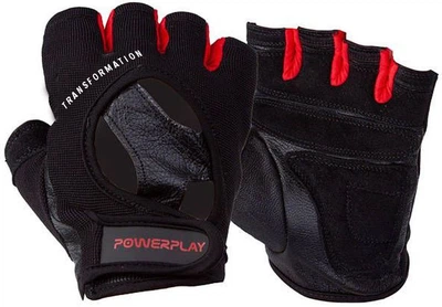 Рукавички для фітнесу PowerPlay 2222 XL Чорні (PP_2222_XL_Black)