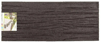 Декор для дорожек для сада, 26х60 см, коричневый, "шпалы" (A-011210)