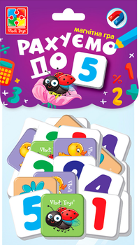 Магнитная игра Vladi Toys Считаем до 5 (VT5900-03)