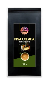 Сублимированный кофе Space Coffee с ароматом Pina Colada 100 грамм