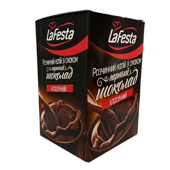 Горячий шоколад La Festa 10 пакетиков по 22 грамма