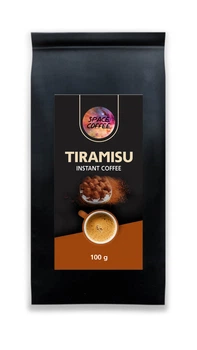 Сублимированный кофе Space Coffee с ароматом тирамису 100 грамм