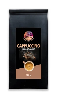 Сублимированный кофе Space Coffee с ароматом капучино 100 грамм