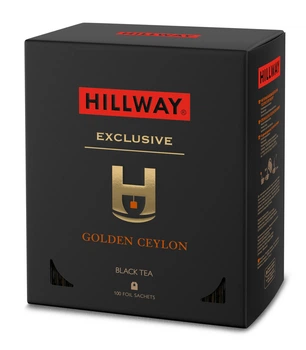 Чай черный Hillway Golden Ceylon 100 пакетиков в индивидуальных конвертиках