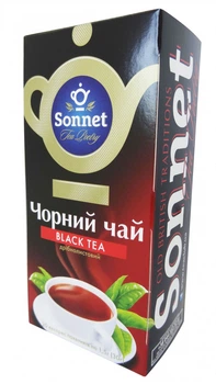 Чай черный в пакетиках Sonnet Black Tea 20 шт.