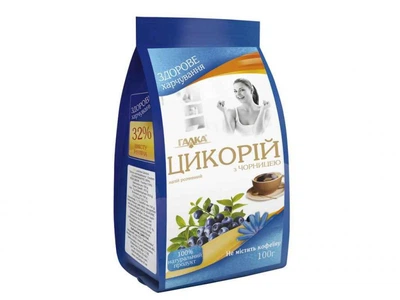 Напиток из цикория с черникой растворимый 100 грамм