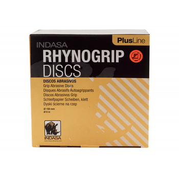 Диски на 6 отворів Rhynogrip Plus Line Indasa 150 мм P360