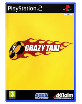 Гра Sony PlayStation 2 Crazy Taxi Europe Англійська Версія Б/У