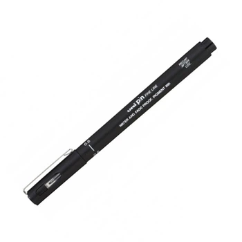 Ручка лайнер Uni Pin Fine Line Черная 0.8 мм (PIN08-200.Black)