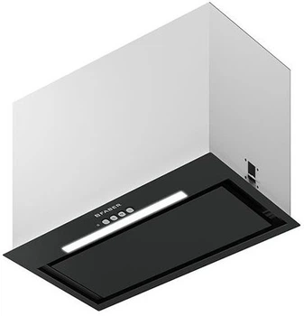 Витяжка Faber, що вбудовується, 52см, 1035м3ч, Inka Lux Evo Bk Matt a52, чорний матовий 305.0665.355