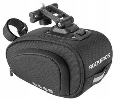 Torba rowerowa Rockbros C40 pod siodełko Czarna (7016802869793)