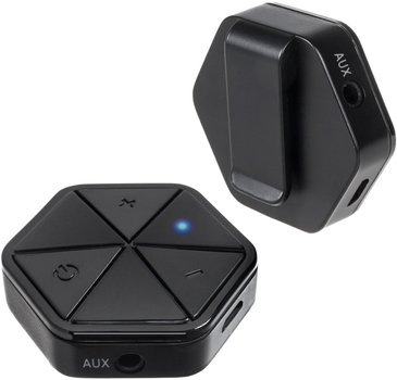 Адаптер AUDIOCORE AC815 Bluetooth - 3.5mm Jack Black (5902211109129)