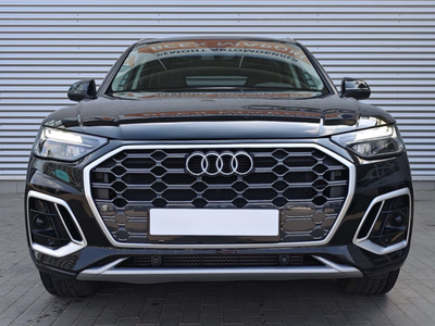 Передний бампер S-line в сборе с передними арками для Audi Q5 2021- 1234 upgrade для Audi Q5 2017-2024 (8532)