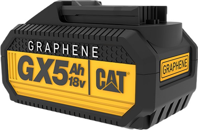 Акумуляторна графенова батарея CAT 18 V 5.0 Ah GXB5 (6943475899264)