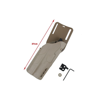 Кобура TMC 7TS 7378 Nylon Holster for G-Series with X300 khaki