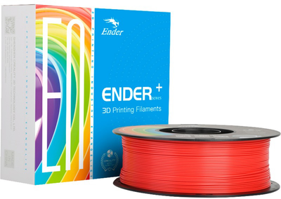 Нитка для картриджа Creality Ender PLA+ 1.75 мм Red (6971636403227)