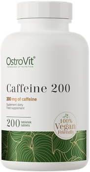 Предтренировочный комплекс OstroVit Caffeine 200 мг