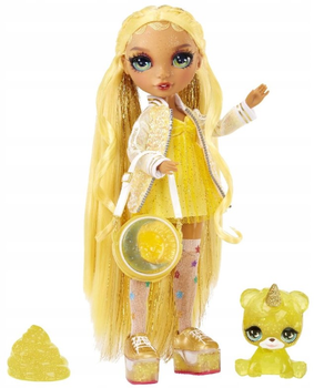 Lalka z akcesoriami Rainbow High Classic Fashion Doll Sunny Żółta (0035051120186)