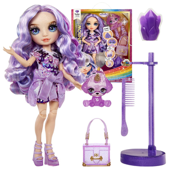 Lalka z akcesoriami Rainbow High Classic Fashion Doll Violet Fioletowa (0035051120223)