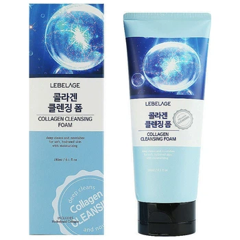 Пінка для вмивання з колагеном Lebelage Collagen Regeneration Cleansing Foam 180 мл (8809679092598)
